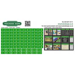 Southern Railway Station Signs - Platform Signs only - Green & Cream - TSVS0044.jpg