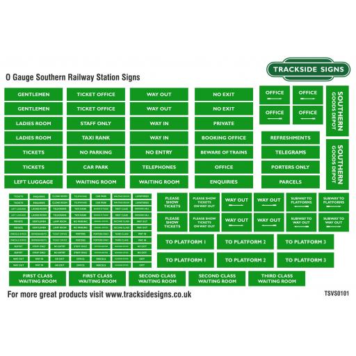 Southern Railway G&W - Station Signs - O Gauge - TSVS0101.jpg