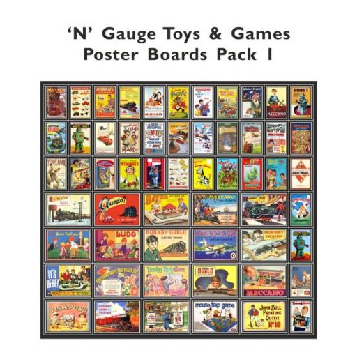 Toys and Games Poster Boards - N Gauge