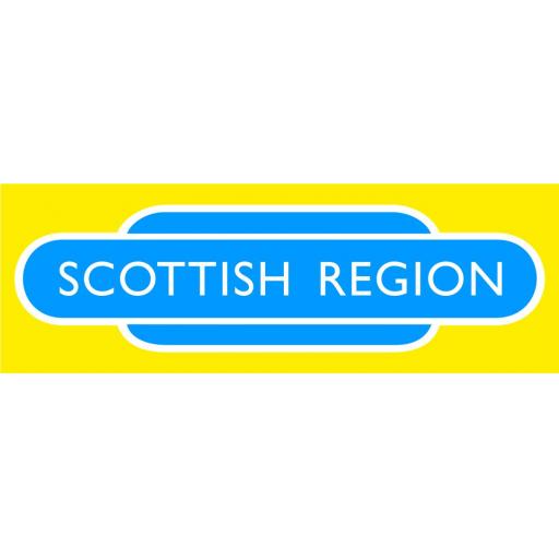 British Railways Scottish Region Totem